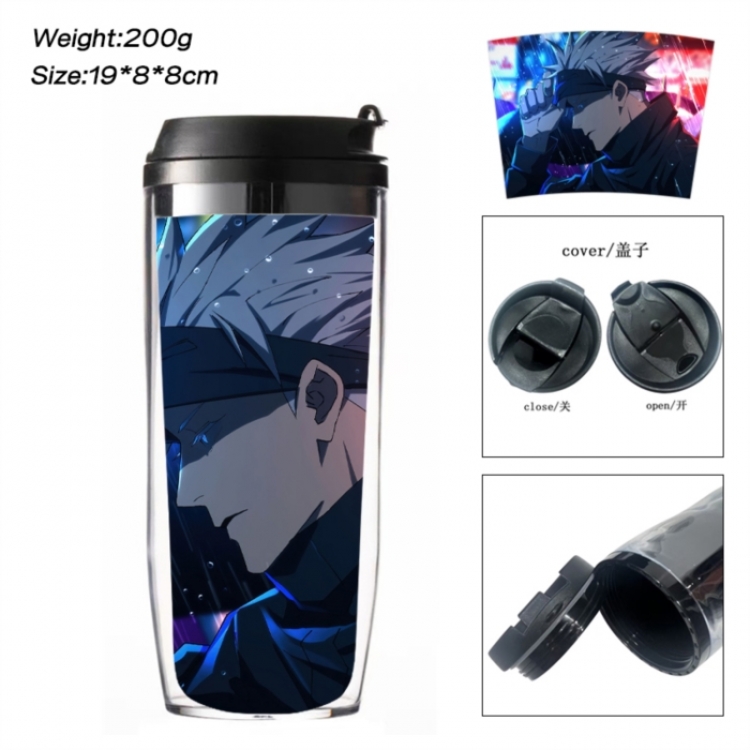 Jujutsu Kaisen Anime double-layer insulated water bottle and cup 350ML