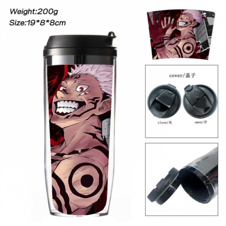 Jujutsu Kaisen Anime double-layer insulated water bottle and cup 350ML