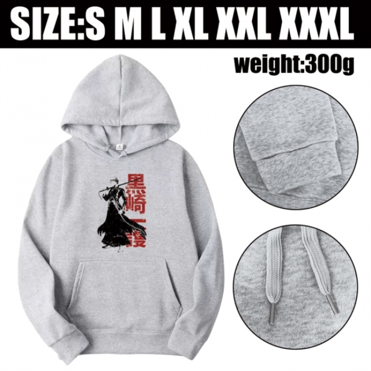 Bleach Anime printed hooded sweatshirt top from S to 3XL