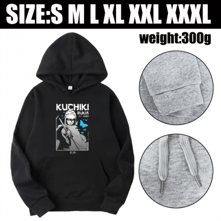 Bleach Anime printed hooded sweatshirt top from S to 3XL