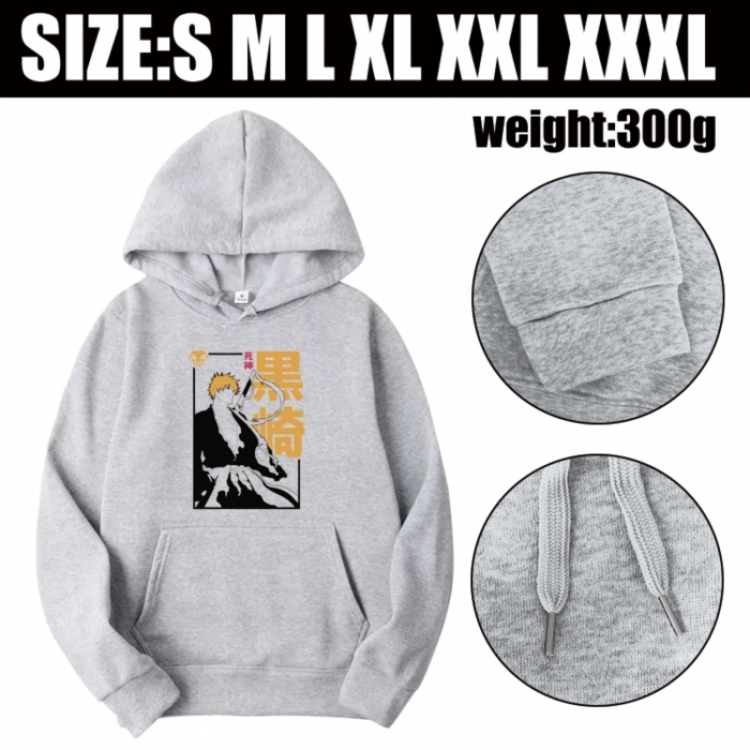 Bleach Anime printed hooded sweatshirt top from S to 3XL