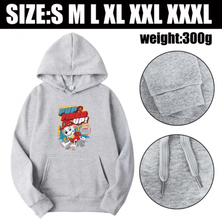 PAW Patrol Anime printed hooded sweatshirt top from S to 3XL
