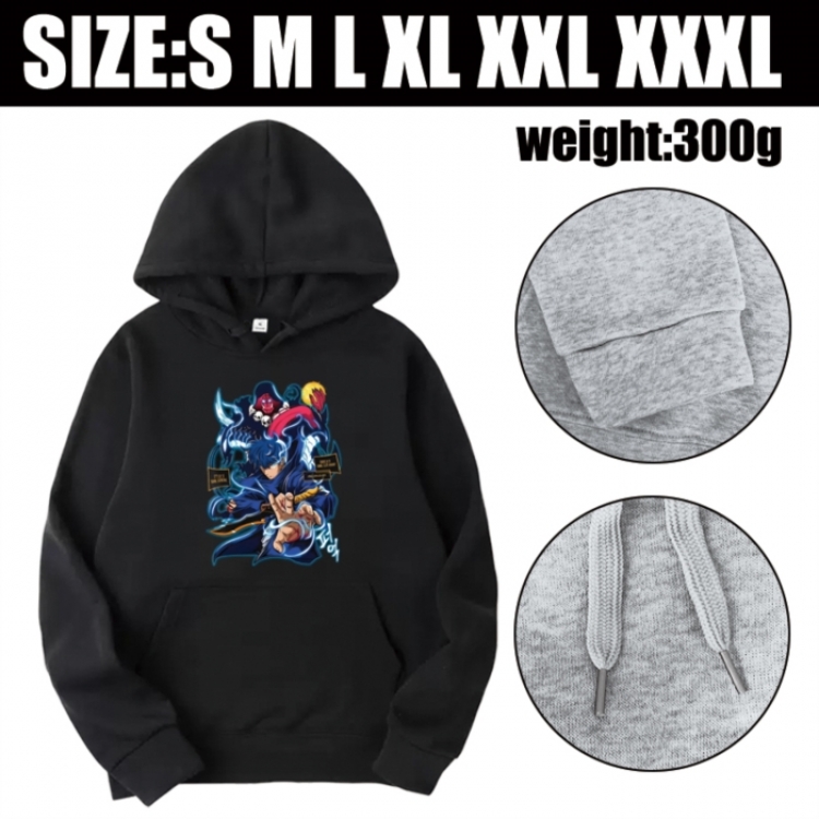 Solo Leveling:Arise Anime printed hooded sweatshirt top from S to 3XL