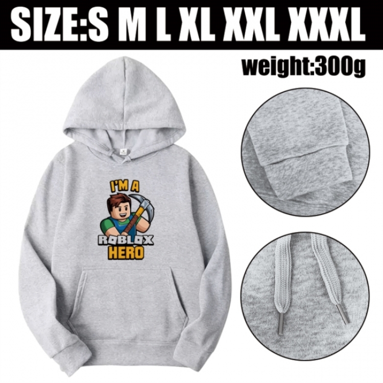 Roblox Anime printed hooded sweatshirt top from S to 3XL