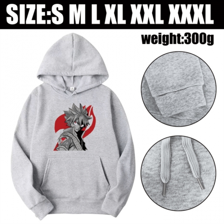 Fairy tail Anime printed hooded sweatshirt top from S to 3XL