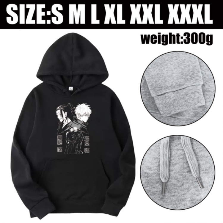 Jujutsu Kaisen Anime printed hooded sweatshirt top from S to 3XL