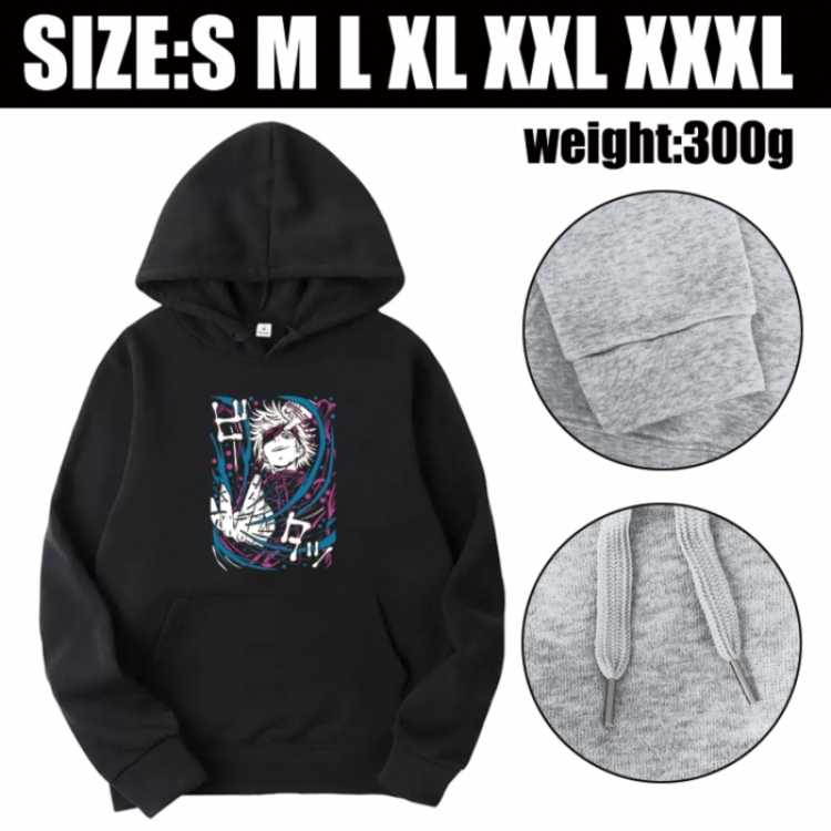 Jujutsu Kaisen Anime printed hooded sweatshirt top from S to 3XL