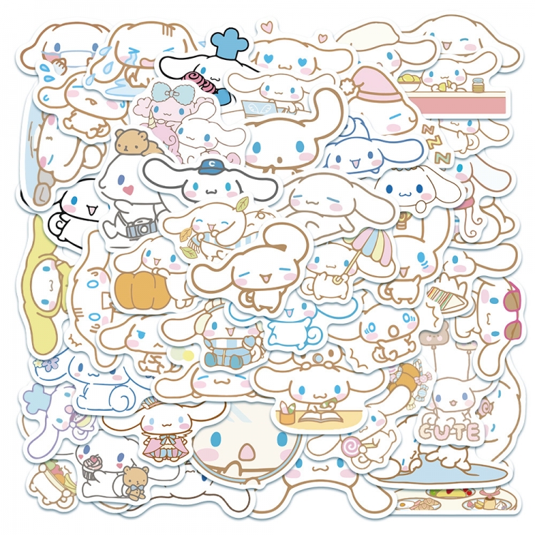 Cinnamoroll Doodle stickers Waterproof stickers a set of 50 price for 5 sets