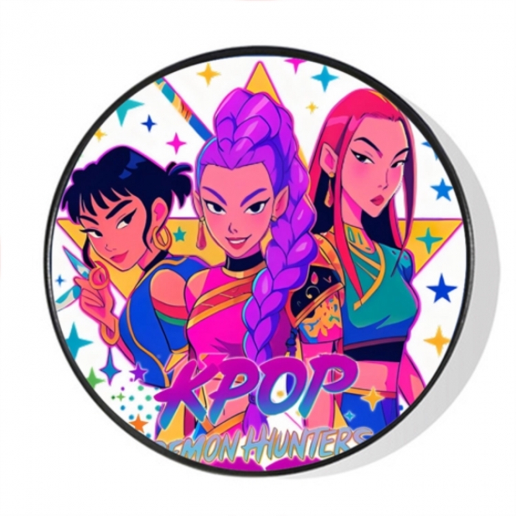 K-Pop Demon Hunters Foldable mobile phone holder airbag lazy bracket price for 10 pcs 