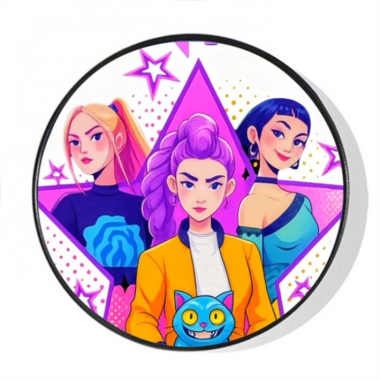 K-Pop Demon Hunters Foldable mobile phone holder airbag lazy bracket price for 10 pcs 