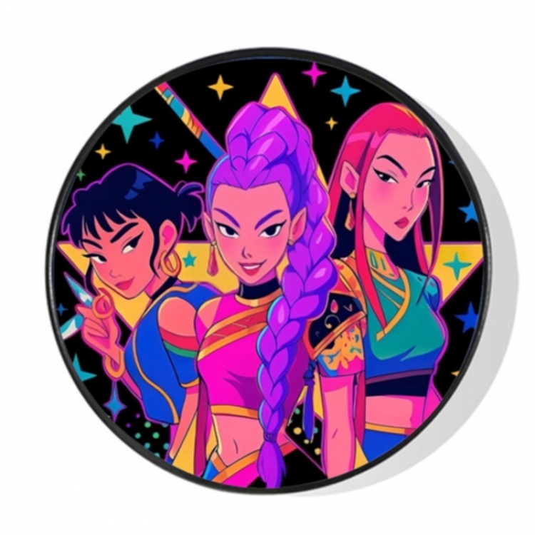 K-Pop Demon Hunters Foldable mobile phone holder airbag lazy bracket price for 10 pcs 