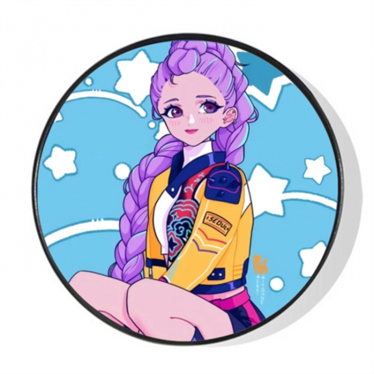 K-Pop Demon Hunters Foldable mobile phone holder airbag lazy bracket price for 10 pcs 