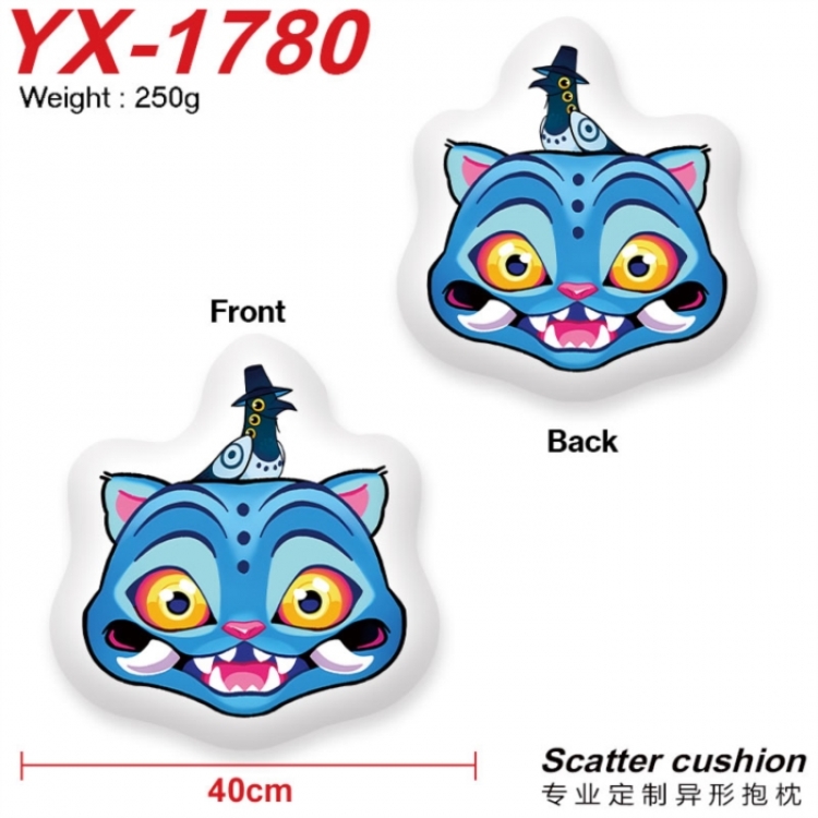 K-Pop Demon Hunters Anime Alien Double sided Printed Pillow 40cm