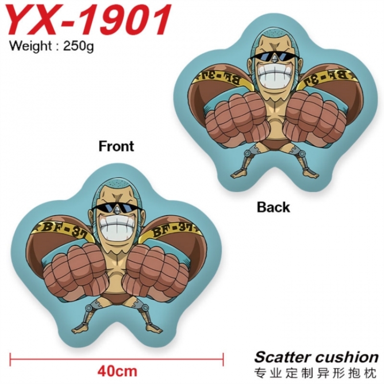 One Piece Anime Alien Double sided Printed Pillow 40cm