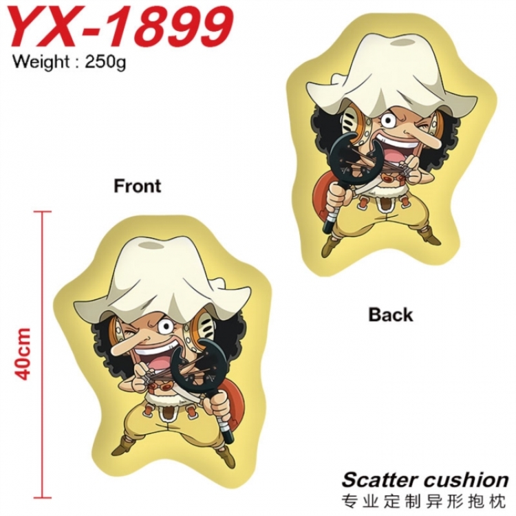 One Piece Anime Alien Double sided Printed Pillow 40cm