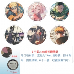 Naruto Anime Matte film brooch...
