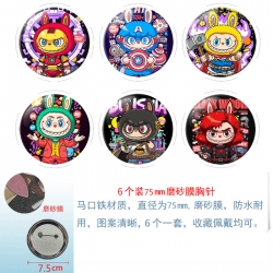 Labubu Anime Matte film brooch...