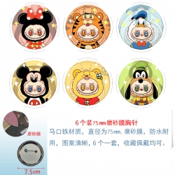 Labubu Anime Matte film brooch...