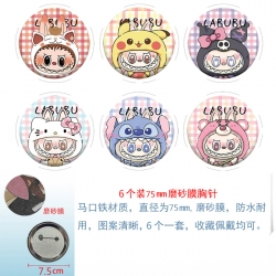 Labubu Anime Matte film brooch...