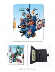 Zootopia wallet short wallet b...