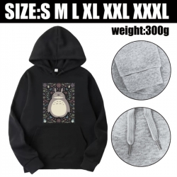 TOTORO Anime printed hooded sw...
