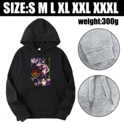EVA Anime printed hooded sweat...