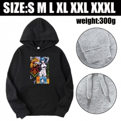 EVA Anime printed hooded sweat...