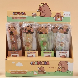 Capybara Cartoon soft rubber r...
