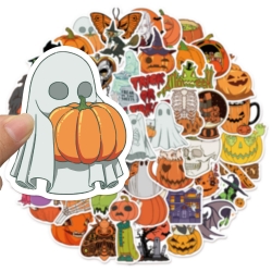 Halloween Doodle stickers Wate...