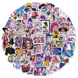 K-Pop Demon Hunters Doodle sti...