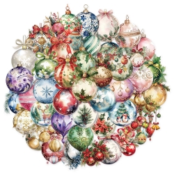 Christmas Doodle stickers Wate...