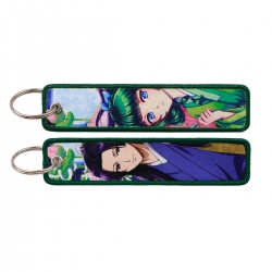 Double sided color woven label...