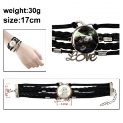 Black Clover Anime bracelet mu...