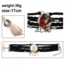 Black Clover Anime bracelet mu...