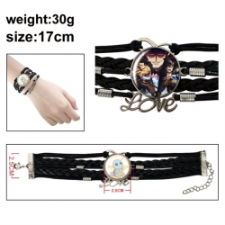 Black Clover Anime bracelet mu...
