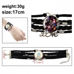 Black Clover Anime bracelet mu...