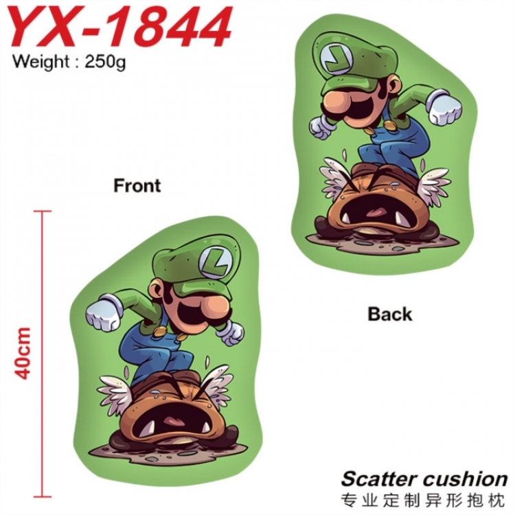 Super Mario Anime Alien Double sided Printed Pillow 40cm