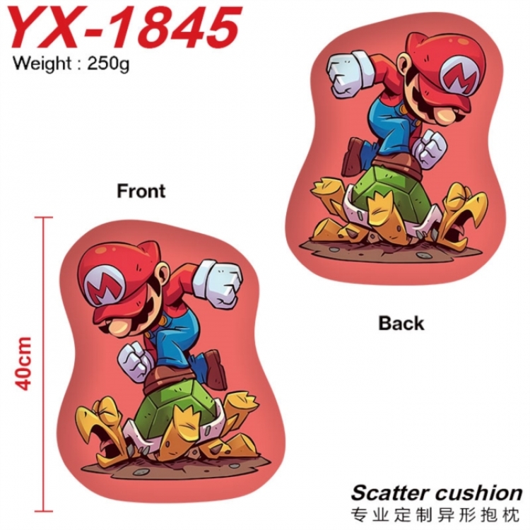 Super Mario Anime Alien Double sided Printed Pillow 40cm