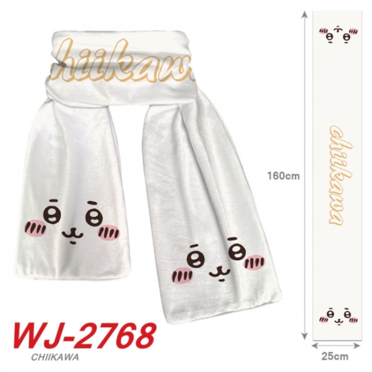 Chiikawa Anime Plush Impression Scarf Neck 25x160cm
