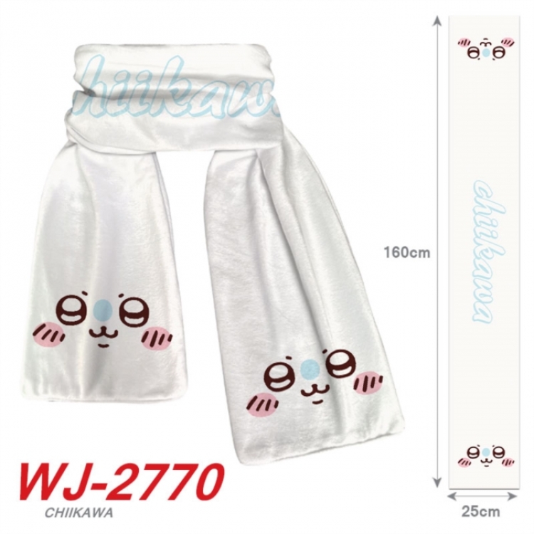 Chiikawa Anime Plush Impression Scarf Neck 25x160cm