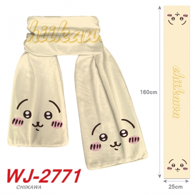 Chiikawa Anime Plush Impression Scarf Neck 25x160cm