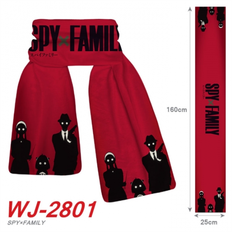 SPY×FAMILY Anime Plush Impression Scarf Neck 25x160cm
