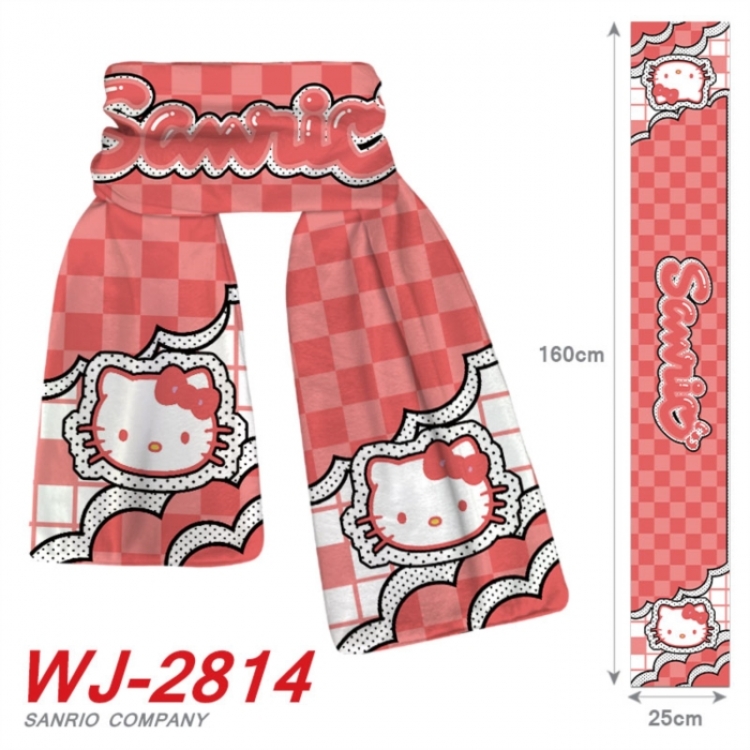 Sanrio Anime Plush Impression Scarf Neck 25x160cm