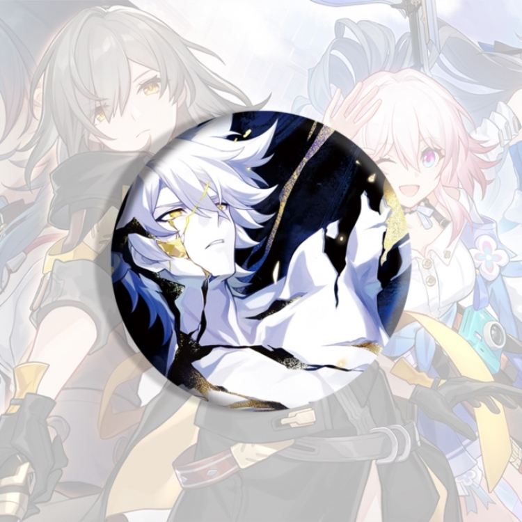  Honkai: Star Rail Anime tinplate brooch badge price for 5 pcs