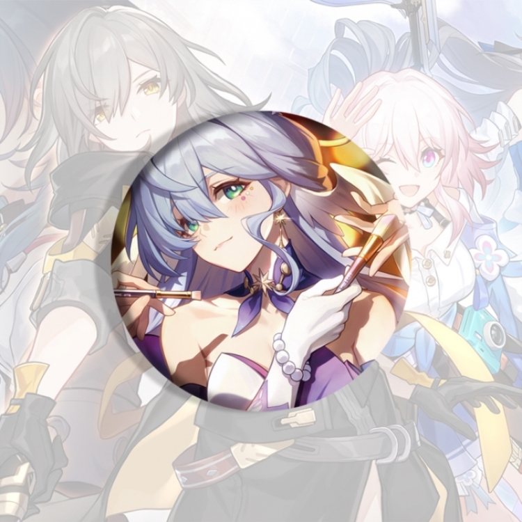  Honkai: Star Rail Anime tinplate brooch badge price for 5 pcs
