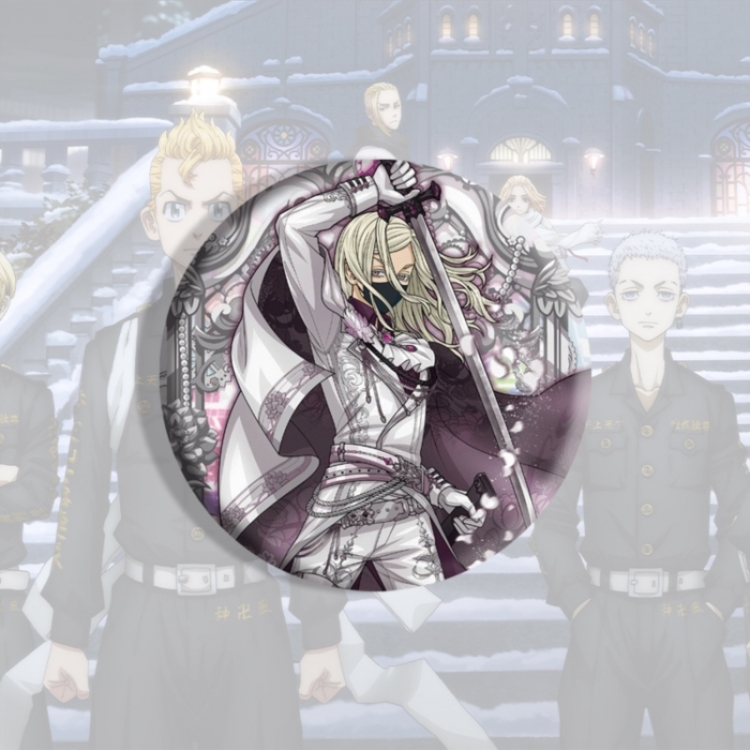 Tokyo Revengers Anime tinplate brooch badge price for 5 pcs