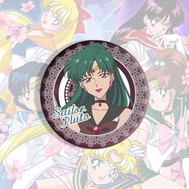 sailormoon Anime tinplate brooch badge price for 5 pcs