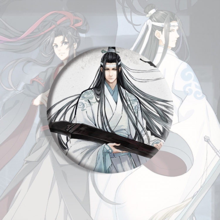 The wizard of the de Anime tinplate brooch badge price for 5 pcs