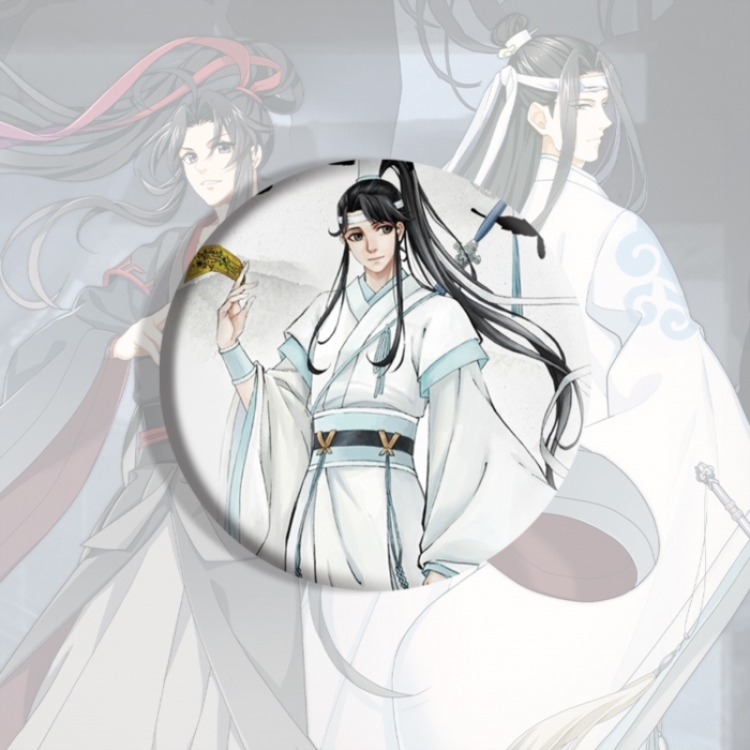 The wizard of the de Anime tinplate brooch badge price for 5 pcs