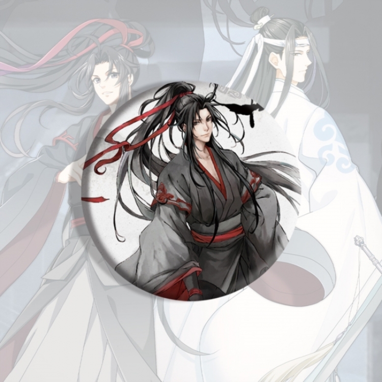 The wizard of the de Anime tinplate brooch badge price for 5 pcs